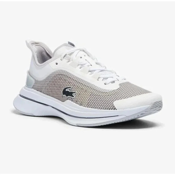 Lacoste Womens Run Spin Ultra 0921 1 Sfa Sports Shoes Textile White Size 11.5 - Picture 1 of 7